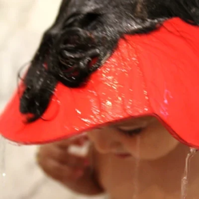 Babyjem Baby Shower Cap Red, Yellow