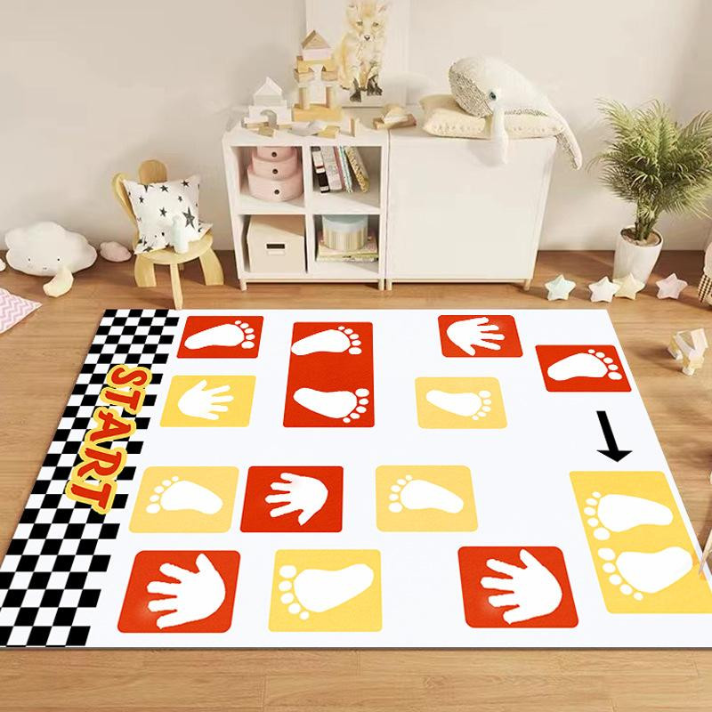 Modern Kids Non-Slip Floor Playmat with Kid-friendly Prints | Different Sizes and Prints