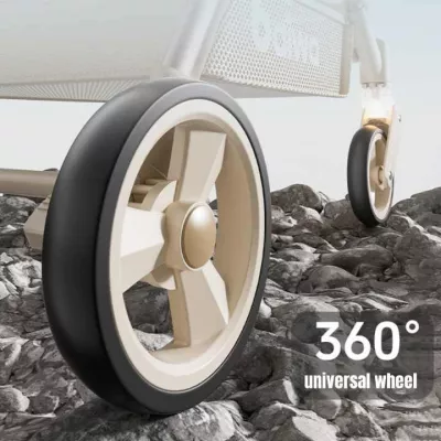 Baiwa Baby Stroller, Foldable Travel Umbrella Cart, Lightweight Stroller & Compact Reclining Pocket Stroller with Music & Light Canopy for Babies