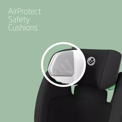 Maxi-Cosi RodiFix AirProtect High Back Booster ISOFIX Car Seat, 15–36 kg, Reclining Seat with Adjustable Headrest & Side Protection, Ages 3.5–12 Years