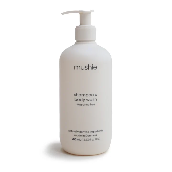 Mushie Fragrance Free Baby Shampoo & Body Wash