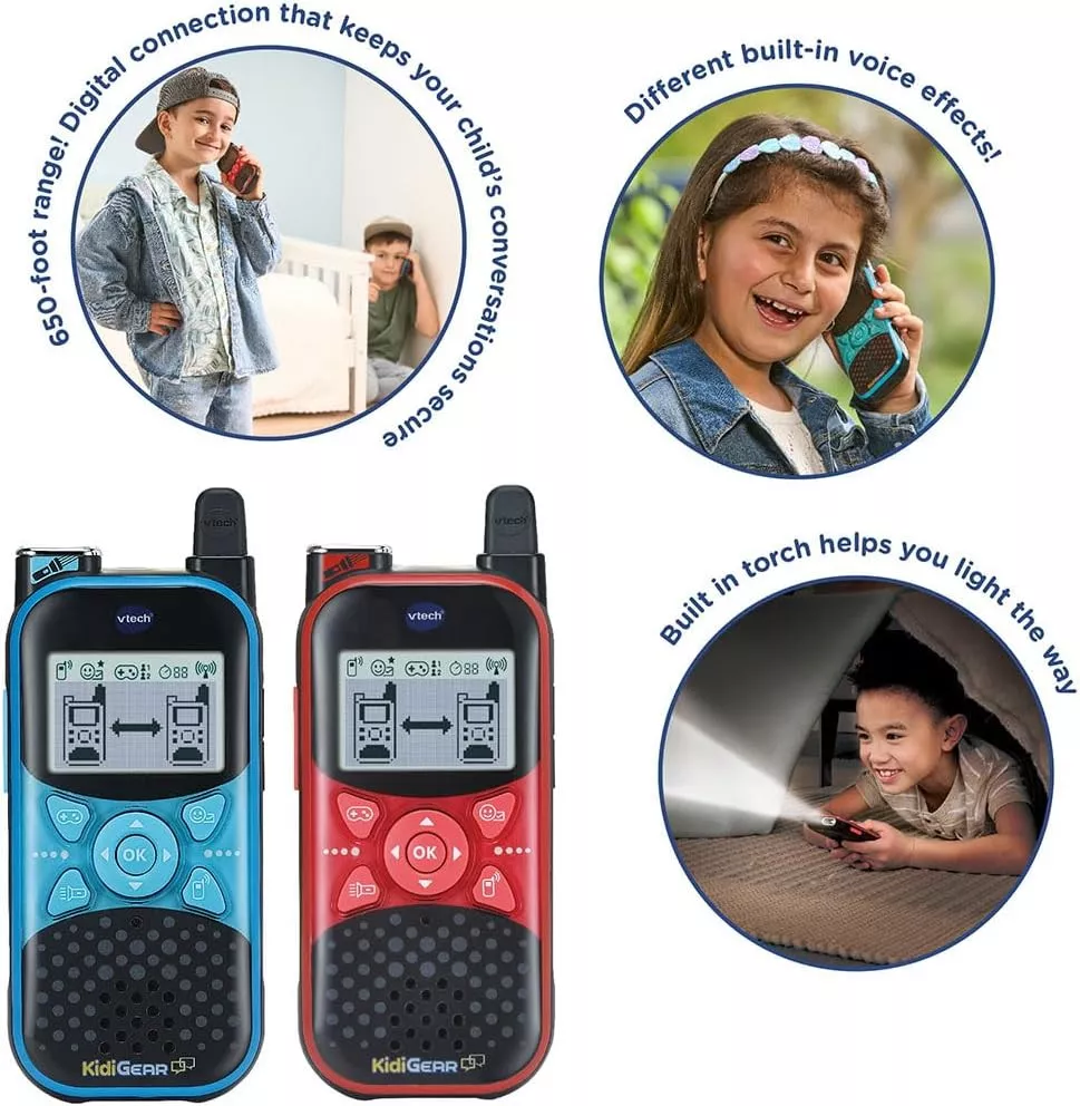 Vtech KidiGear Walkie Talkies Multicolor Age-2 Years & Above