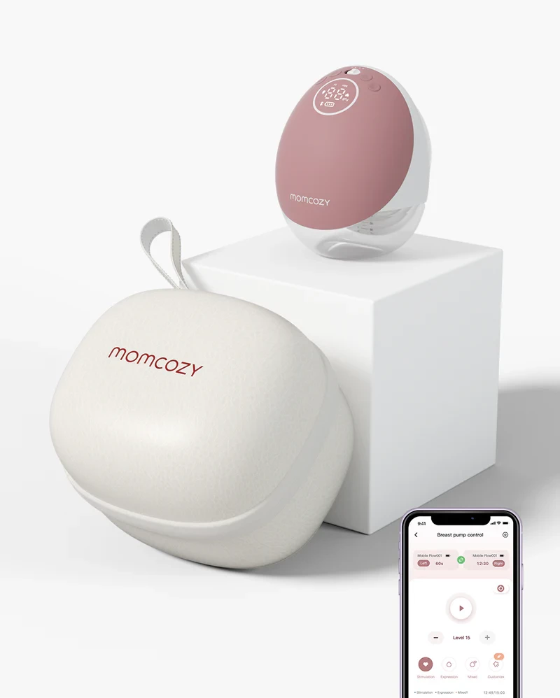 Momcozy Mobile Flow™ Hands-Free Breast Pump | M9 - single