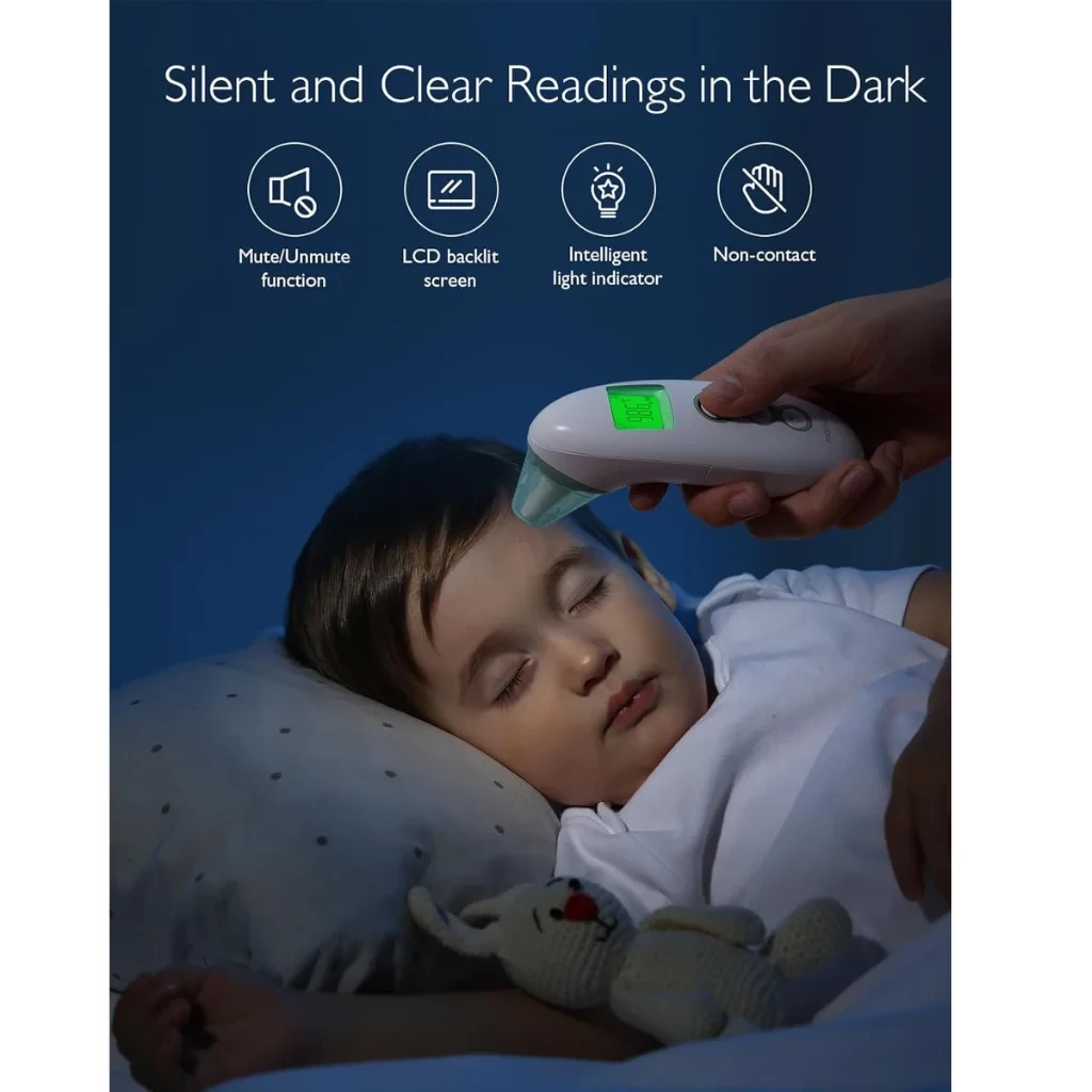 Momcozy Non-Contact Forehead & Ear Thermometer