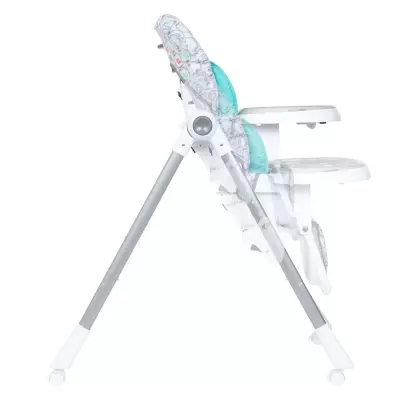 Baby Trend High Feeding Chair, Adjustable and Foldable Kids Chair with Wheels, Reclining Kids Seat with Detachable Feeding Tray