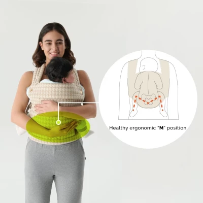 Baby Carrier Houndstooth