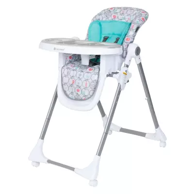 Baby Trend High Feeding Chair, Adjustable and Foldable Kids Chair with Wheels, Reclining Kids Seat with Detachable Feeding Tray