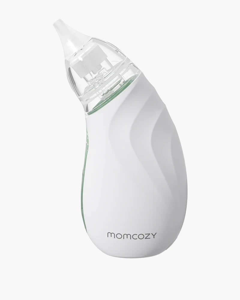Momcozy Baby Nasal Aspirator, Strong Suction, Long Battery Life, BPA-Free Tips & Soothing Lullabies