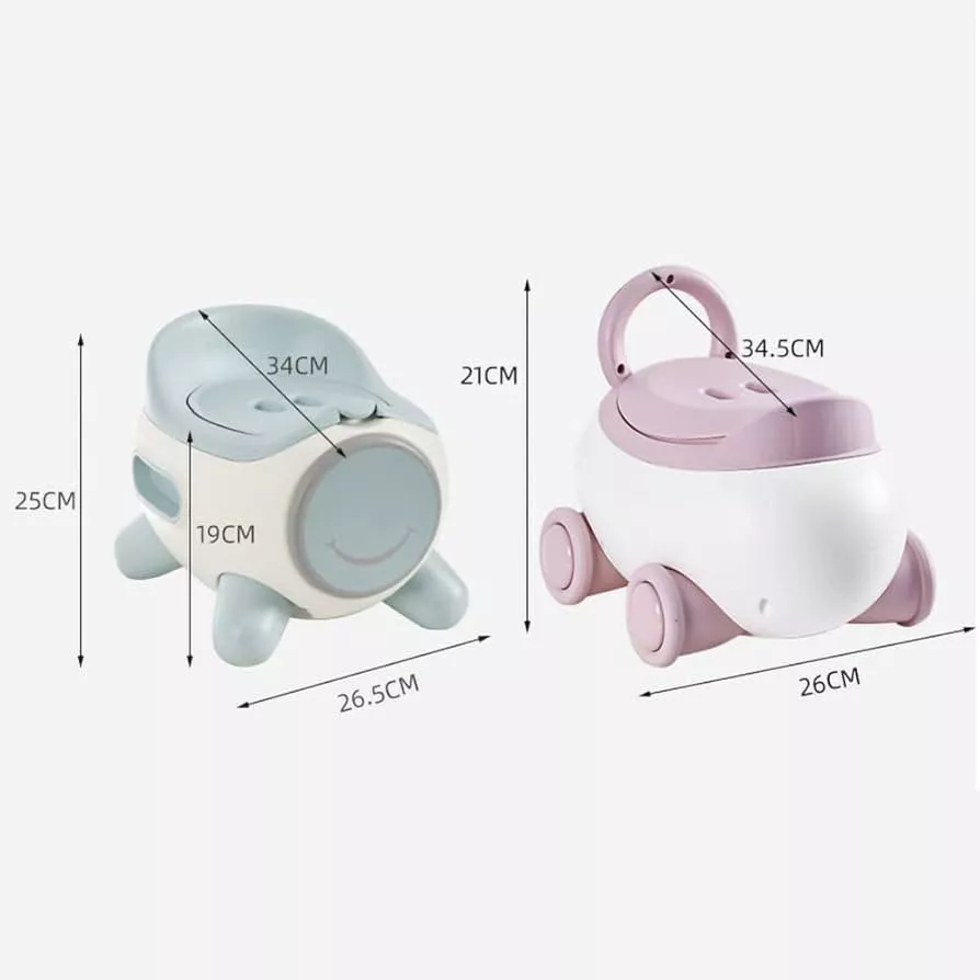 Portable Toddler Potty for Boys & Girls – Lightweight, Travel-Friendly, Easy to Clean with Removable Seat