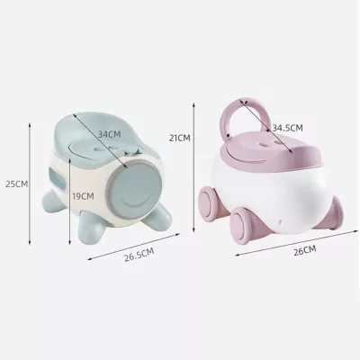 Portable Toddler Potty for Boys & Girls – Lightweight, Travel-Friendly, Easy to Clean with Removable Seat