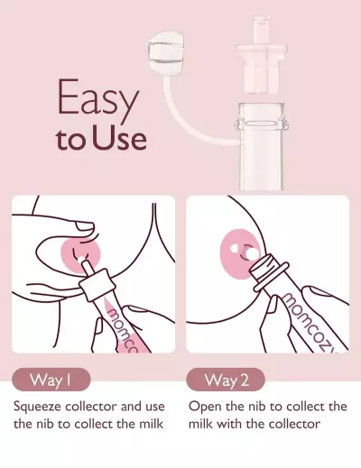 Momcozy Colostrum Reusable Breast Milk Collector - 12Pc