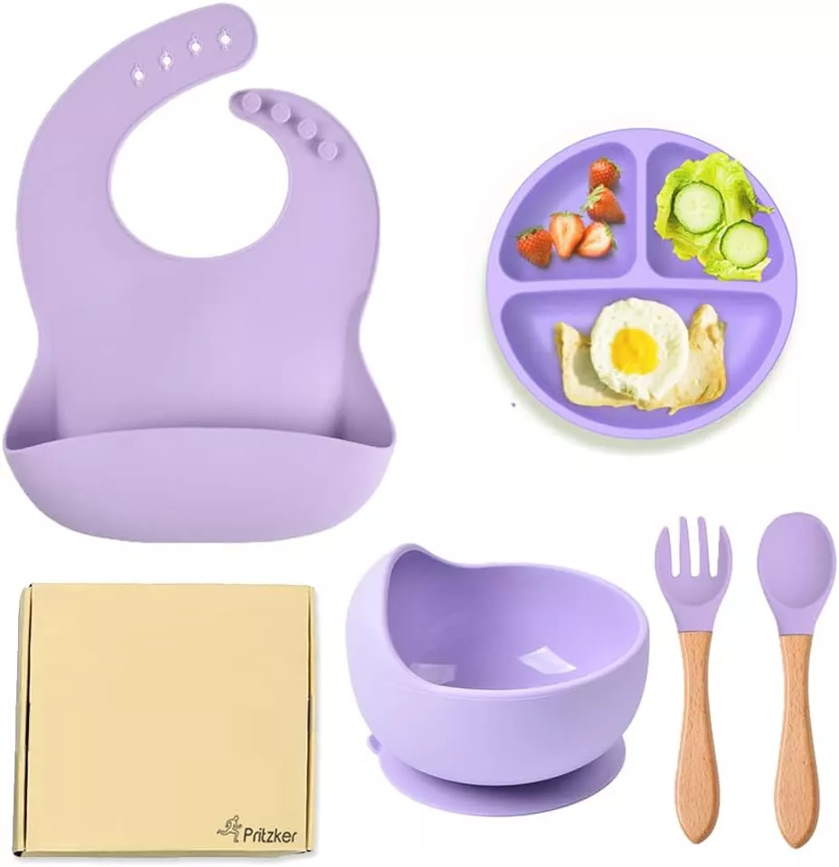 Silicone Baby Feeding Set