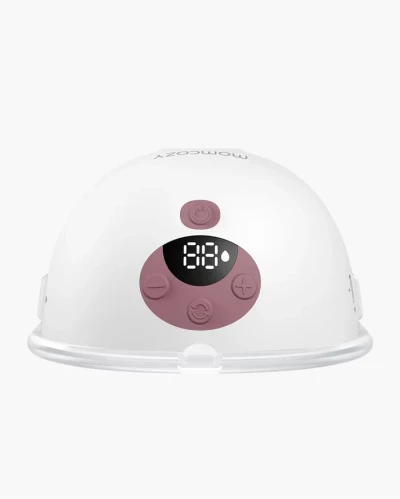 Momcozy M5 Single Wearable Breast Pump – Lightweight Hands-Free Pump with Mixed Mode, 3 Modes, 9 Suction Levels & Multiple Flange Sizes