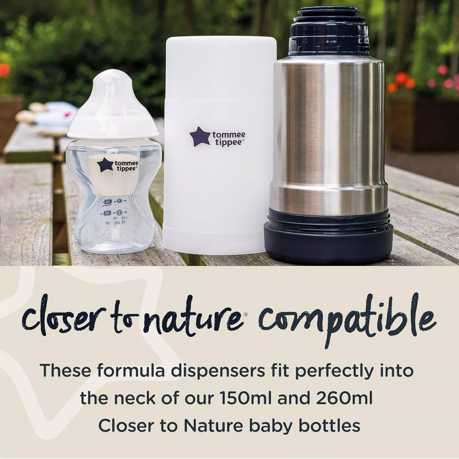 Tommee Tippee Milk Powder Dispensers, 6 Pack