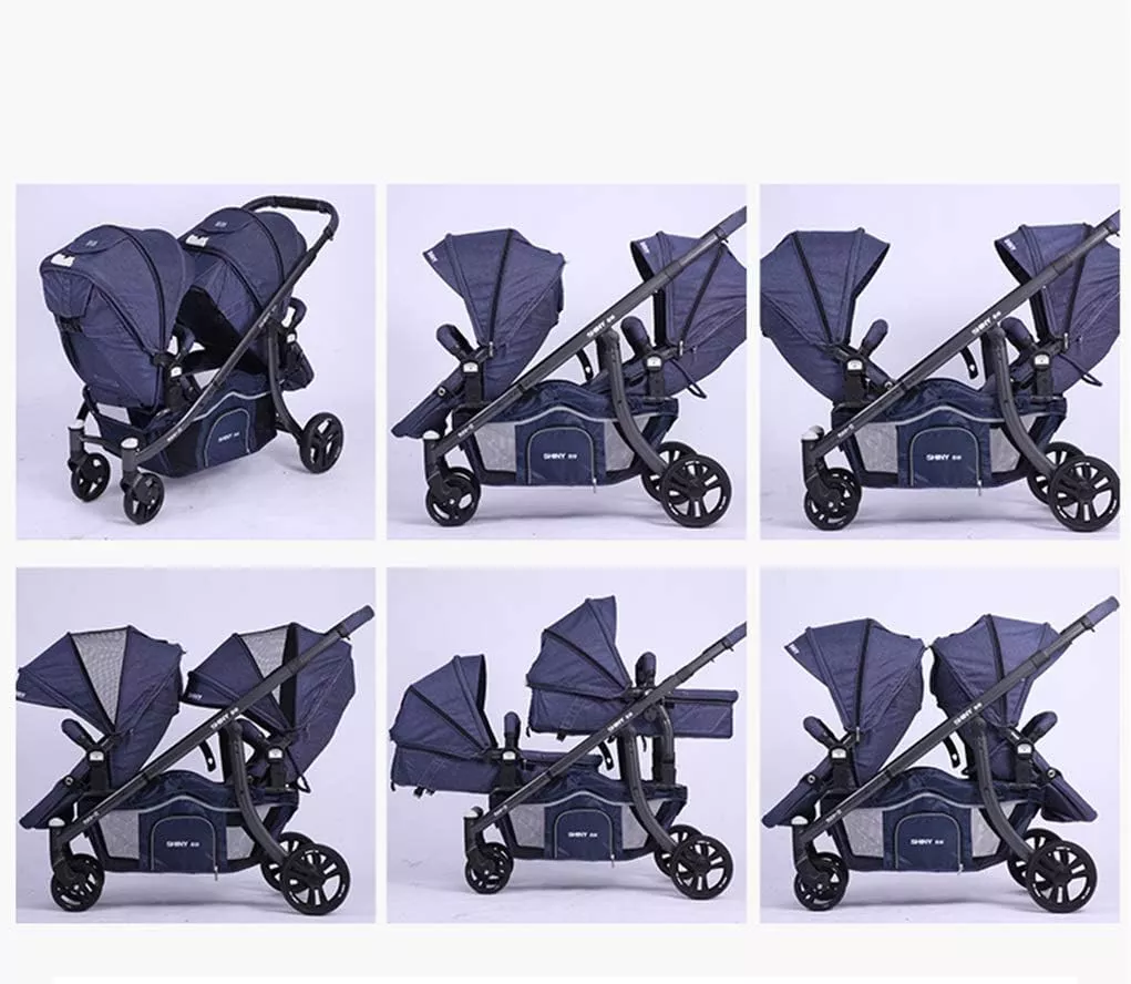 Shinny Twin Stroller