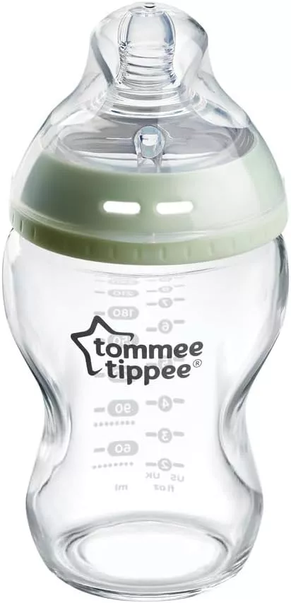 Tommee Tippee Baby Bottles, Natural Start Glass
