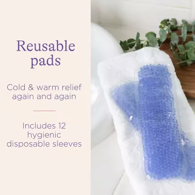 Cold & Warm Reusable Post-Birth Relief Pad, Freezer and Microwave Post-birth Essentials