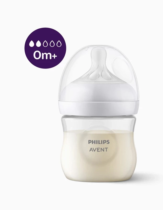 Philips Avent Natural Response Baby Bottles 125ml 0m+, 260ml 1m+, BPA Free for Babies