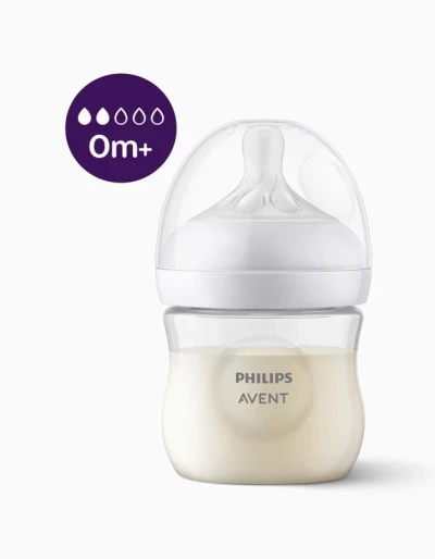 Philips Avent Natural Response Baby Bottles 125ml 0m+, 260ml 1m+, BPA Free for Babies