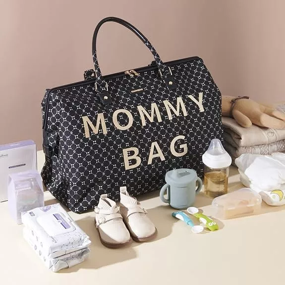 SUNVENO Duffle Bag Women Travel Bag Mommy
