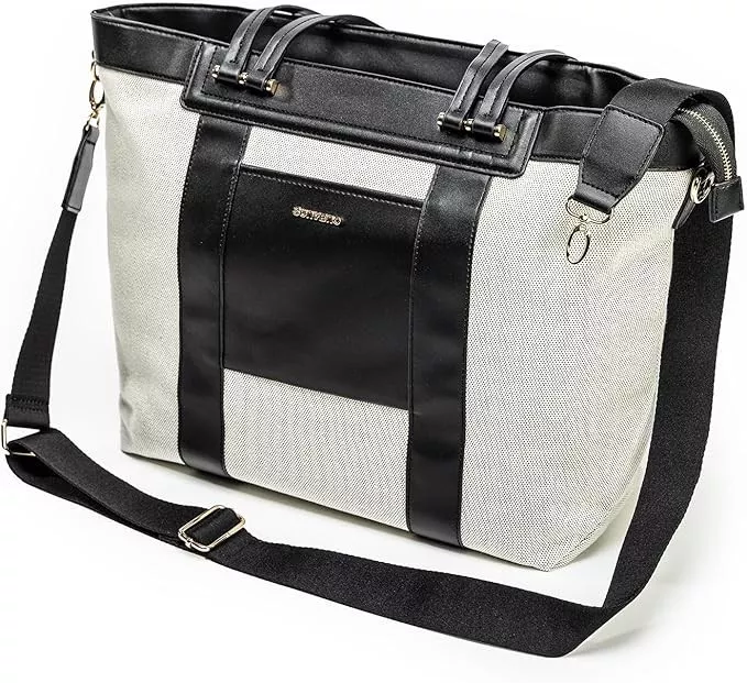 SUNVENO Diaper Bag Tote - Black