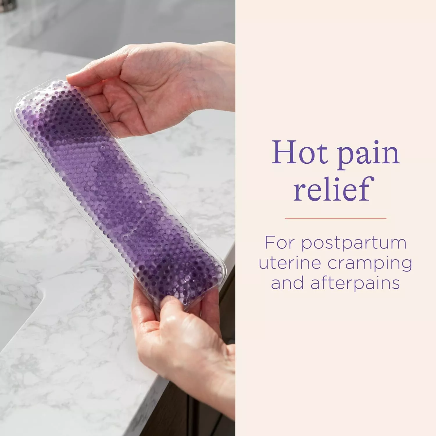 Cold & Warm Reusable Post-Birth Relief Pad, Freezer and Microwave Post-birth Essentials