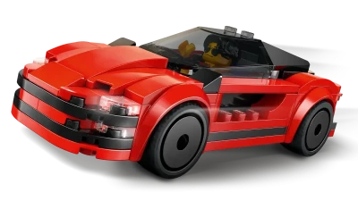 Red Sports Car - 60448