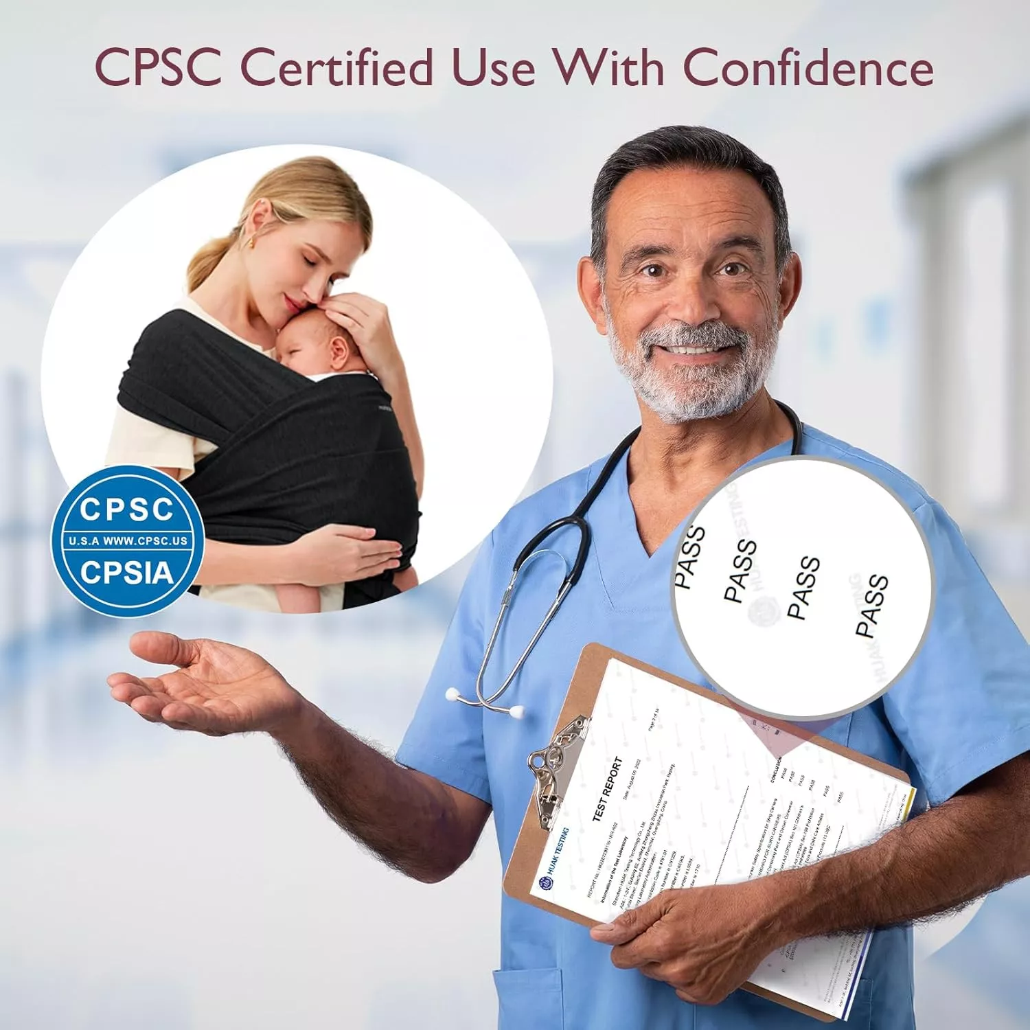 Momcozy Baby Wrap Carrier Sling