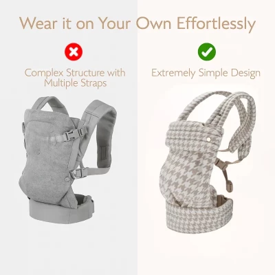 Baby Carrier Houndstooth