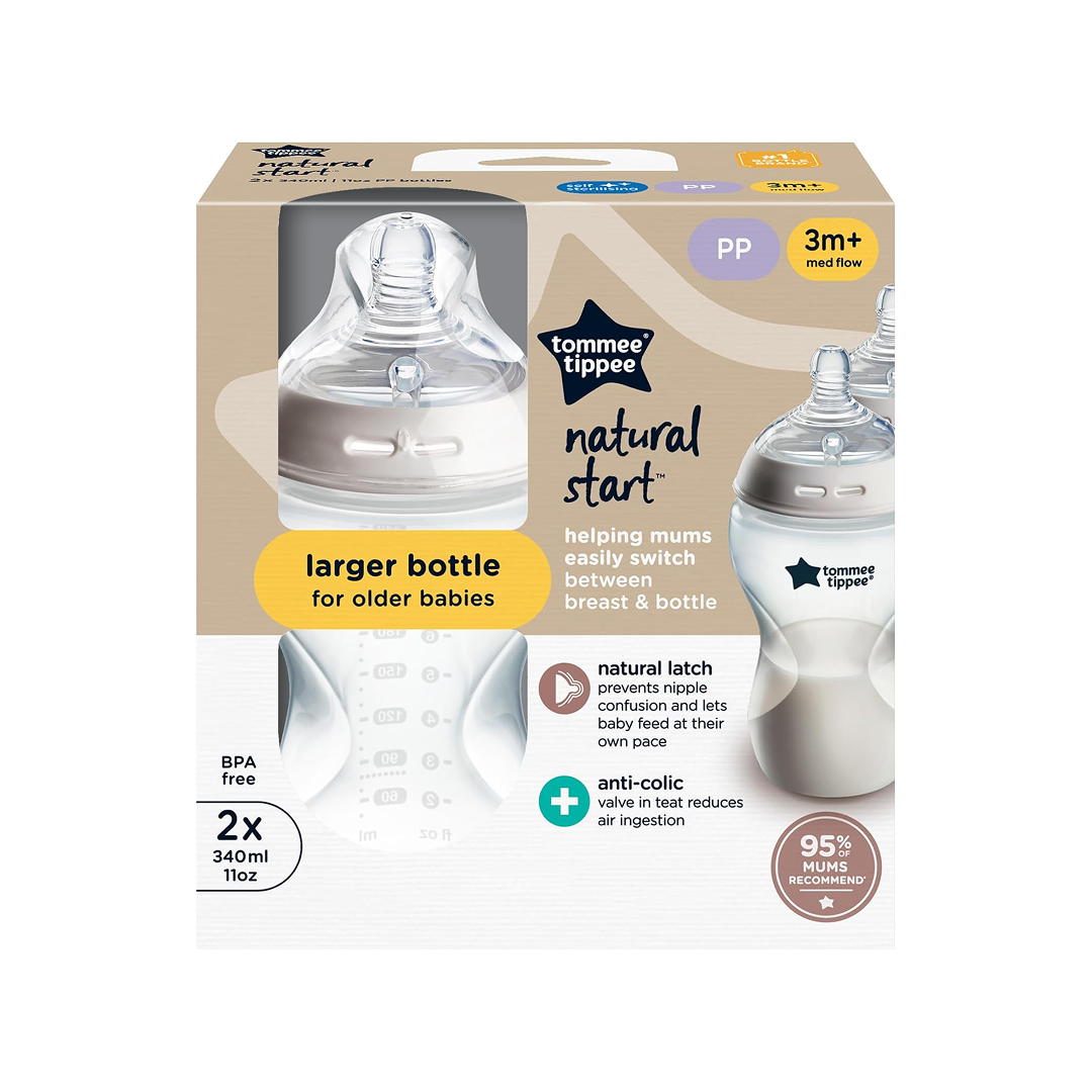 Natural Start Anti-Colic Baby Bottle with Medium Flow