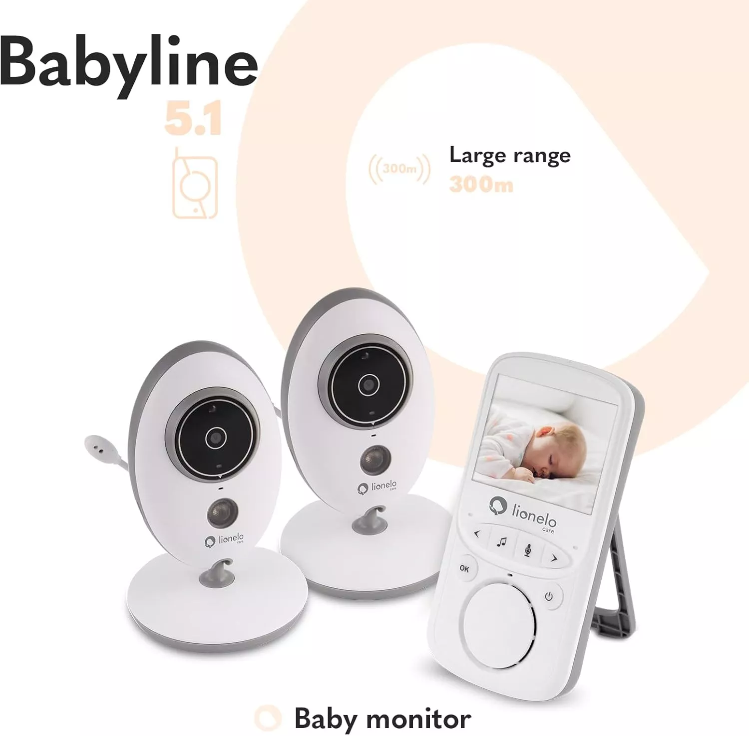 Lionelo Electronic Nanny, Babyline 5.1