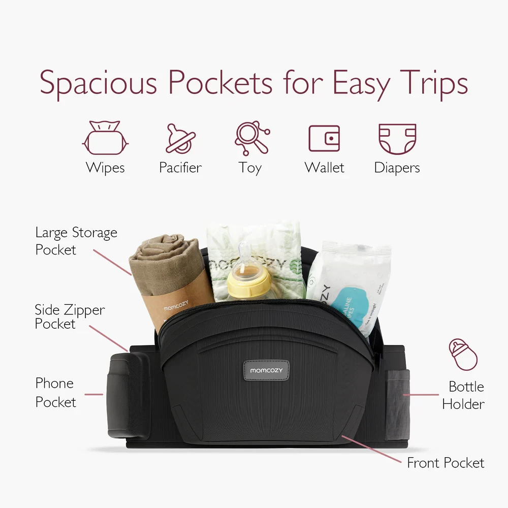 Momcozy Wander360 Hip Seat Carrier