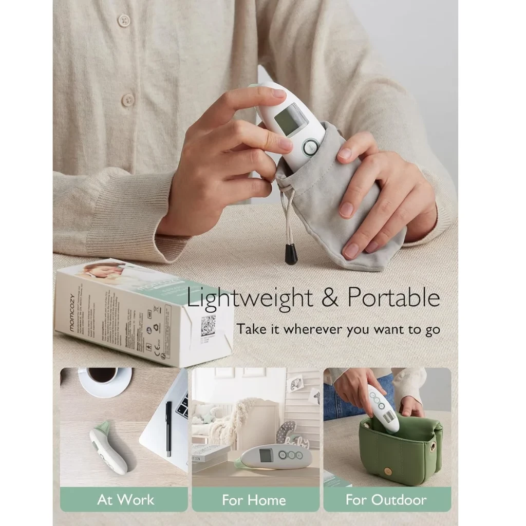 Momcozy Non-Contact Forehead & Ear Thermometer
