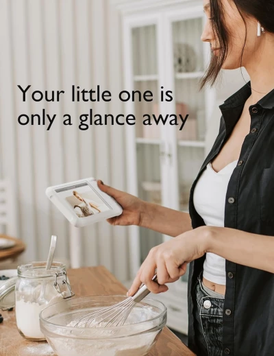 Momcozy 1080P Video Baby Monitor with Camera – 5” HD Display, Infrared Night Vision, 5000mAh Battery, 2-Way Audio, 960ft Range, BM01