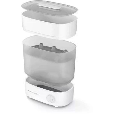 Philips Avent 3-in-1 Electric Steam Sterilizer, Compact, Modular & Keeps Bottles Sterile for 24 Hours