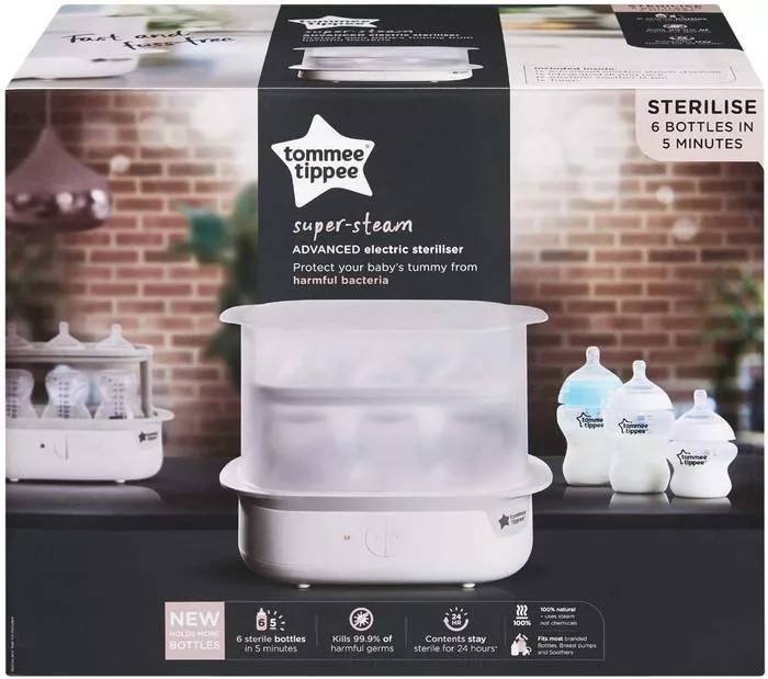 Tommee Tippee Micro-Steam Microwave Baby Bottle Sterilizer