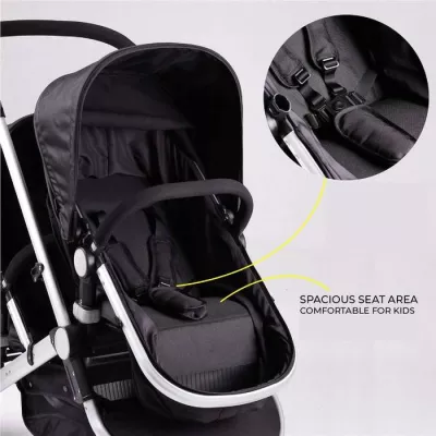 QTbabies Twin Double Stroller