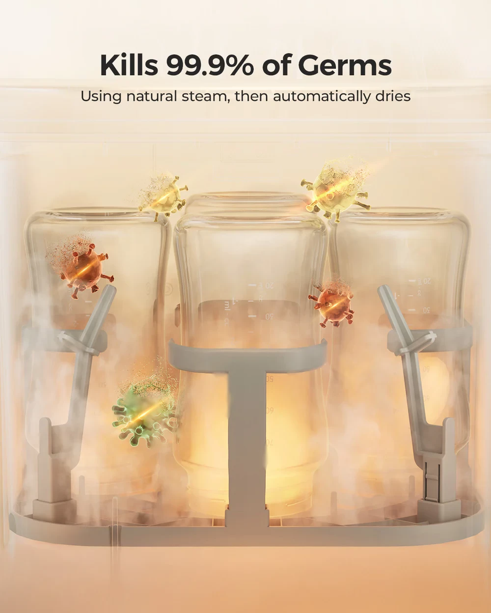 Momcozy KleanPal Pro Baby Bottle Washer Electric Bottle Washer