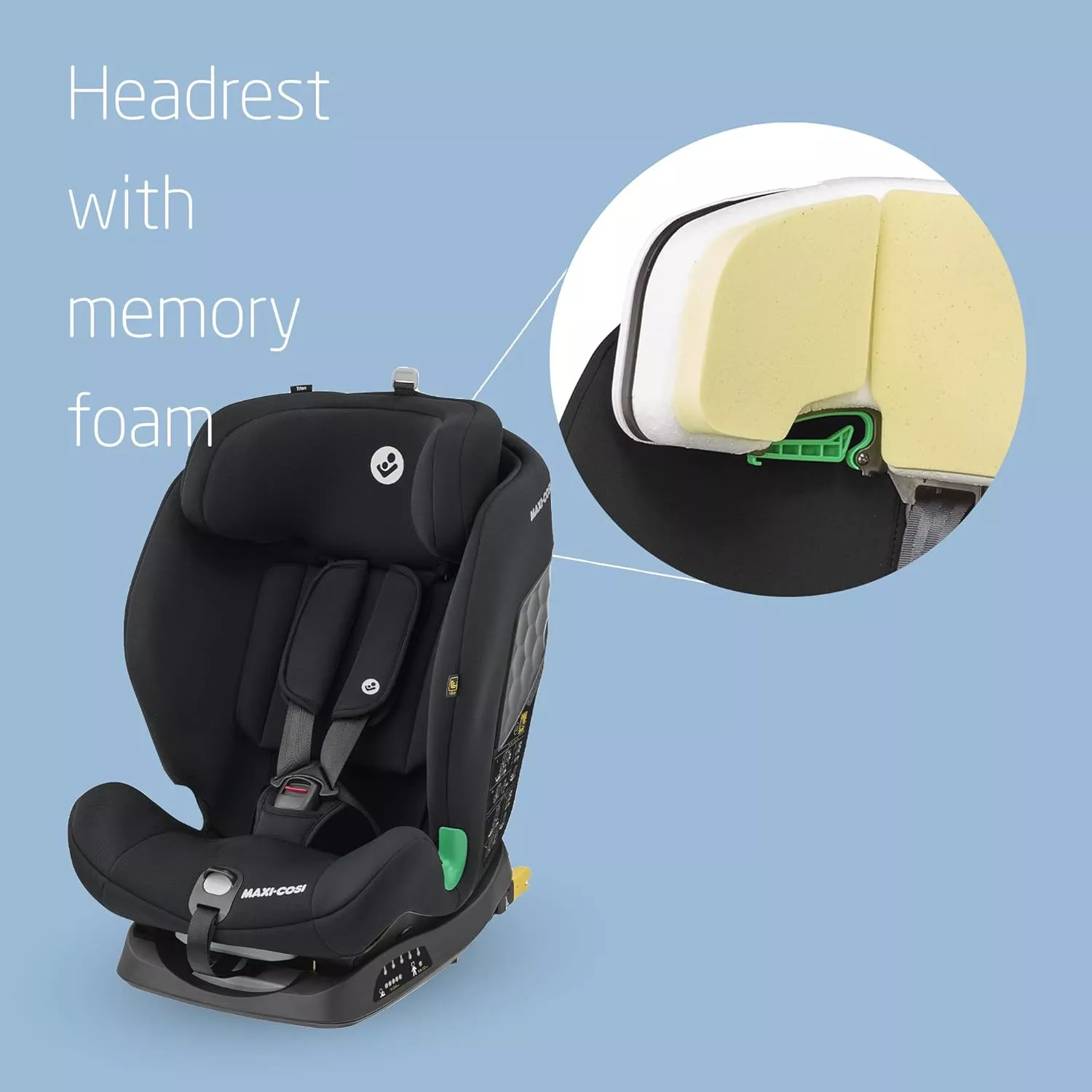 Maxi-Cosi Titan i-Size, Multi-Age Child Car Seat, 15 Months-12 Years,