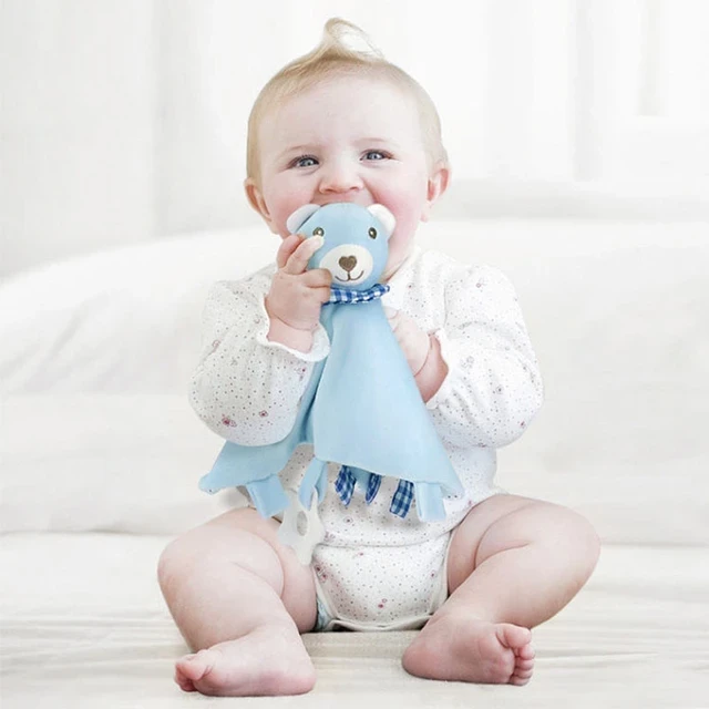 Baby Security Blanket With Teether