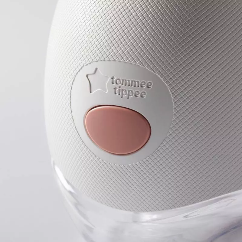 Tommee Tippee Double Electric Wearable Breast Pump, Hands-Free, In-Bra Breastfeeding Pump, Portable, Quiet