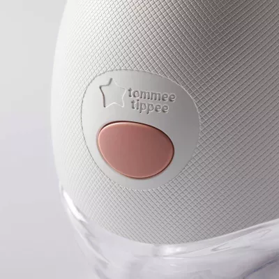 Tommee Tippee Double Electric Wearable Breast Pump, Hands-Free, In-Bra Breastfeeding Pump, Portable, Quiet