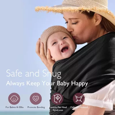 Momcozy Baby Wrap Carrier Sling