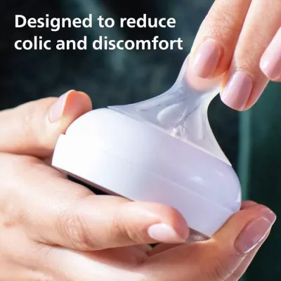 Philips Avent Natural Response Baby Bottle 260ml, BPA Free for Babies 1 Month