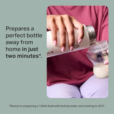 Tommee Tippee PrepGo Formula Feed Maker – Portable 2-Minute Bottle Prep