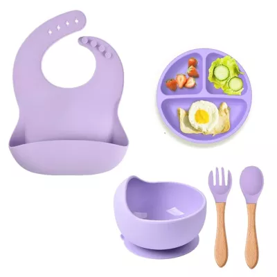 Silicone Baby Feeding Set