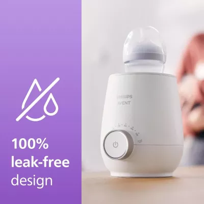Philips Avent Premium Fast Bottle Warmer, Fast, Safe & Gentle Warming for Milk and Baby Food