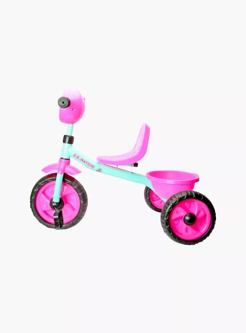 LOL Surprise My First Trike – Pink & Turquoise Tricycle with Front Light, Storage Bin & Rugged Wheels | Ages 1.5–4