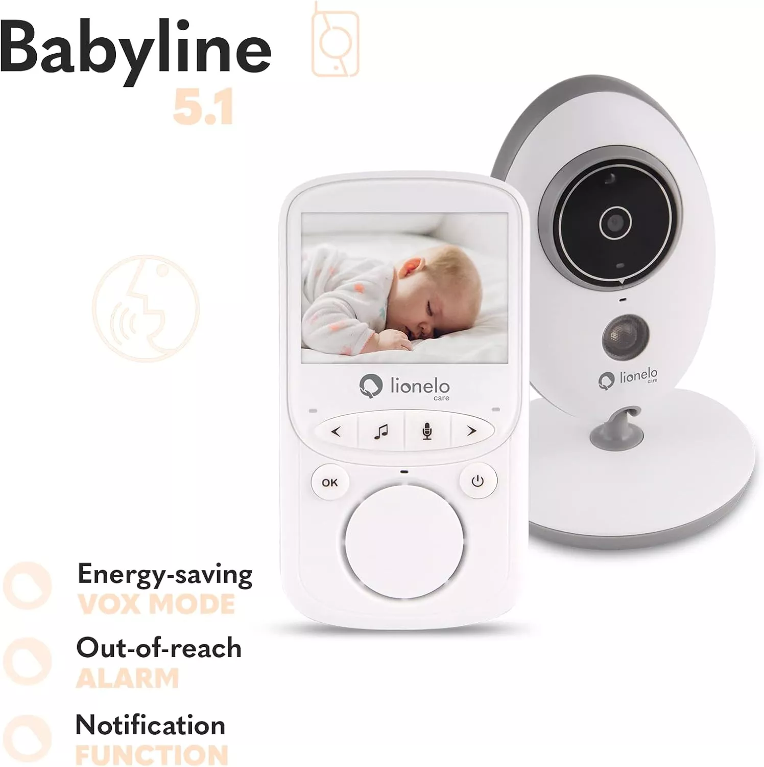 Lionelo Electronic Nanny, Babyline 5.1