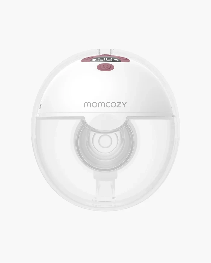 Momcozy M5 Single Wearable Breast Pump – Lightweight Hands-Free Pump with Mixed Mode, 3 Modes, 9 Suction Levels & Multiple Flange Sizes